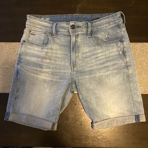 Light Wash GStar Shorts